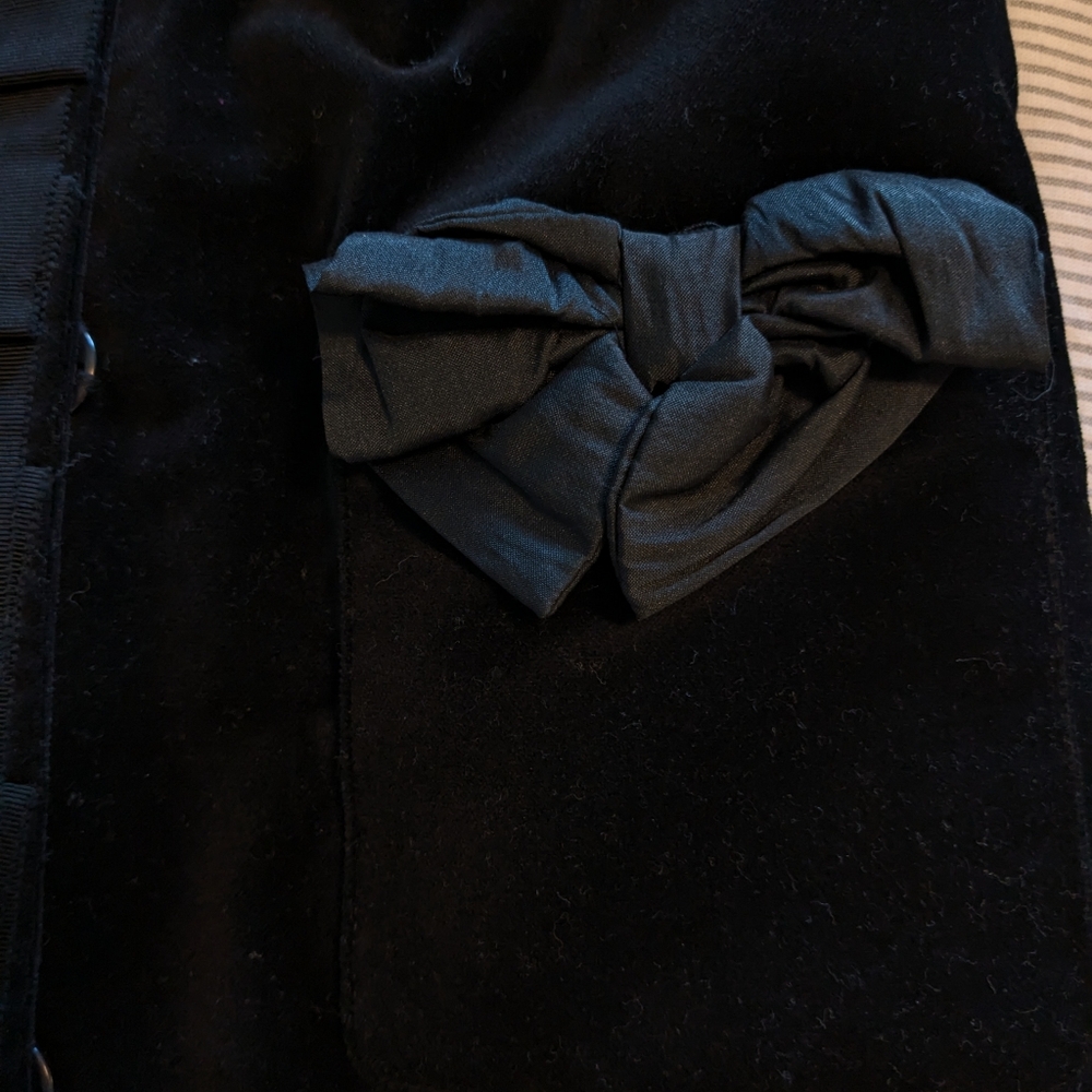 Velvet Dress Coat - Picture 3 of 10